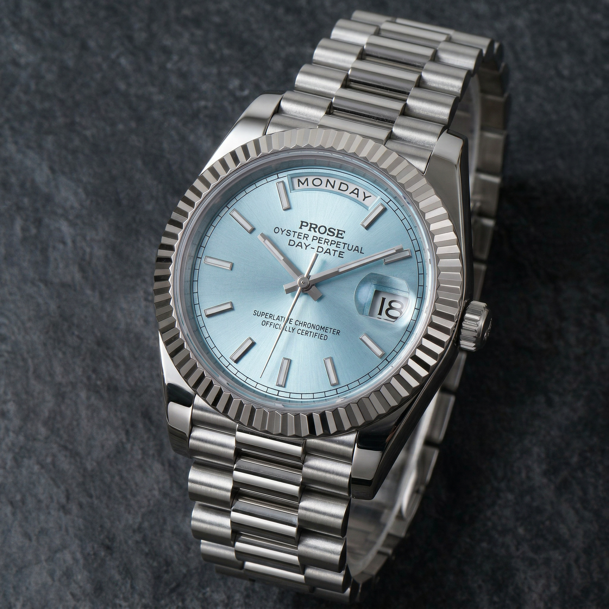 Rime | Daydate | Ice Blue