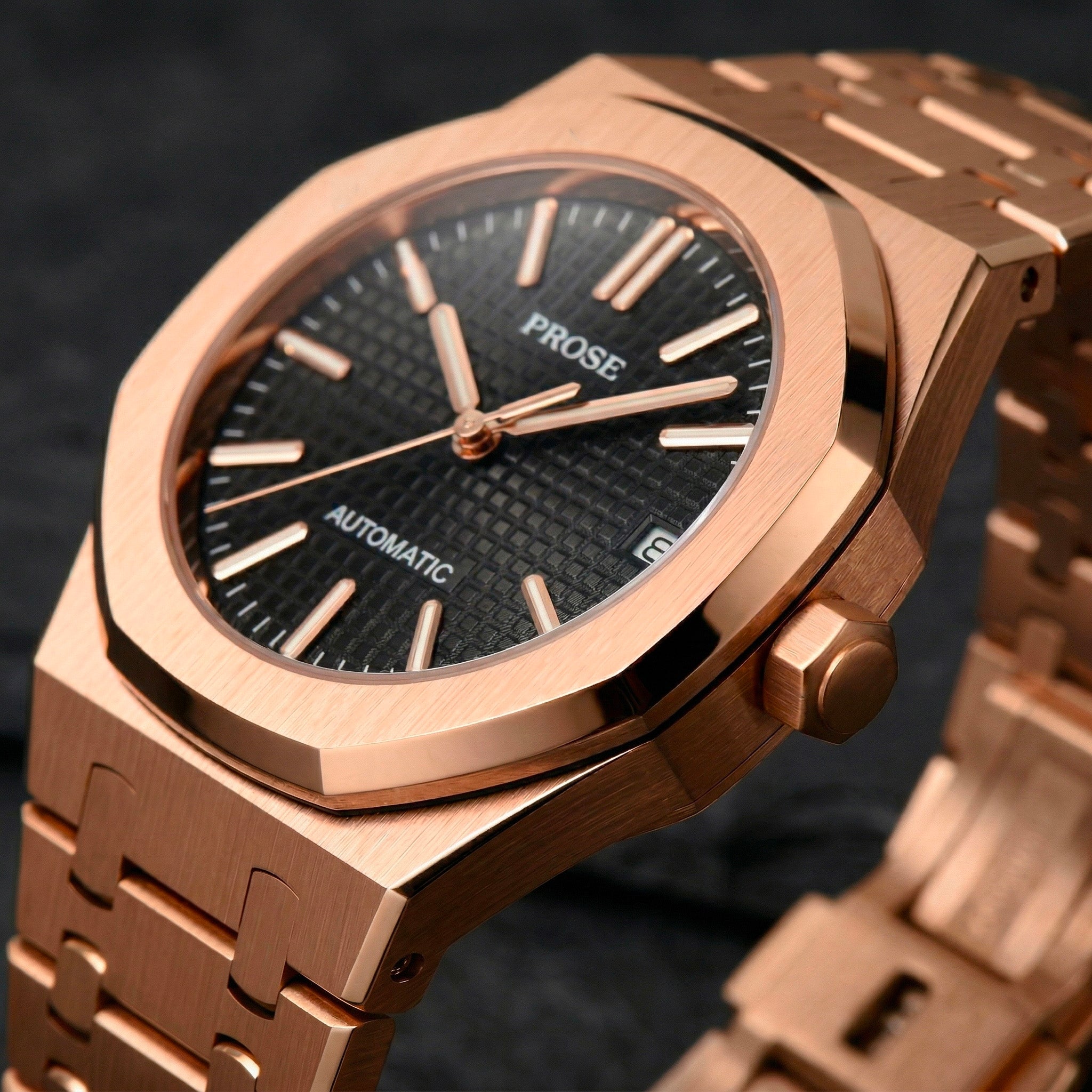 Opus | Rose Gold | Black