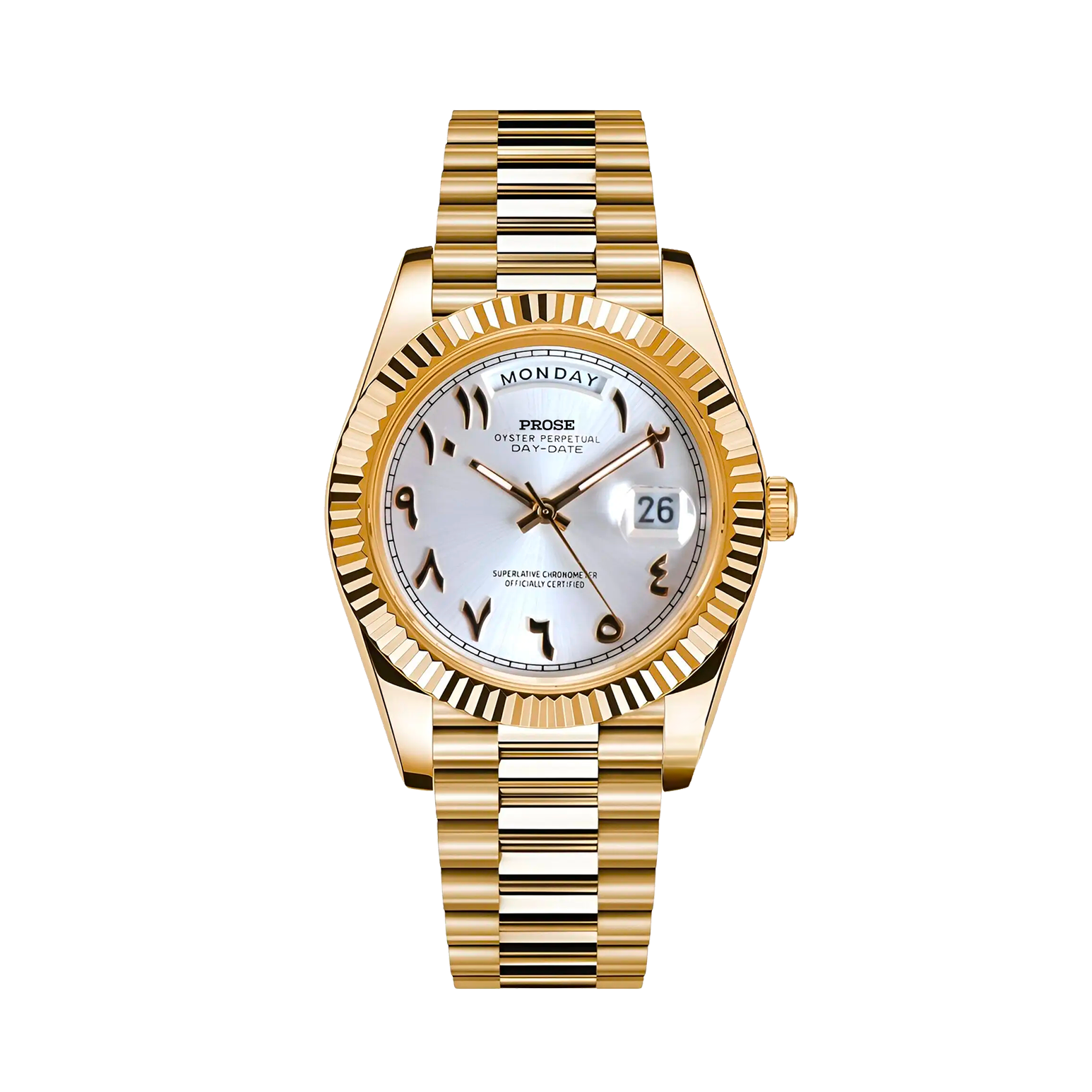 Rime | Daydate | Gold White