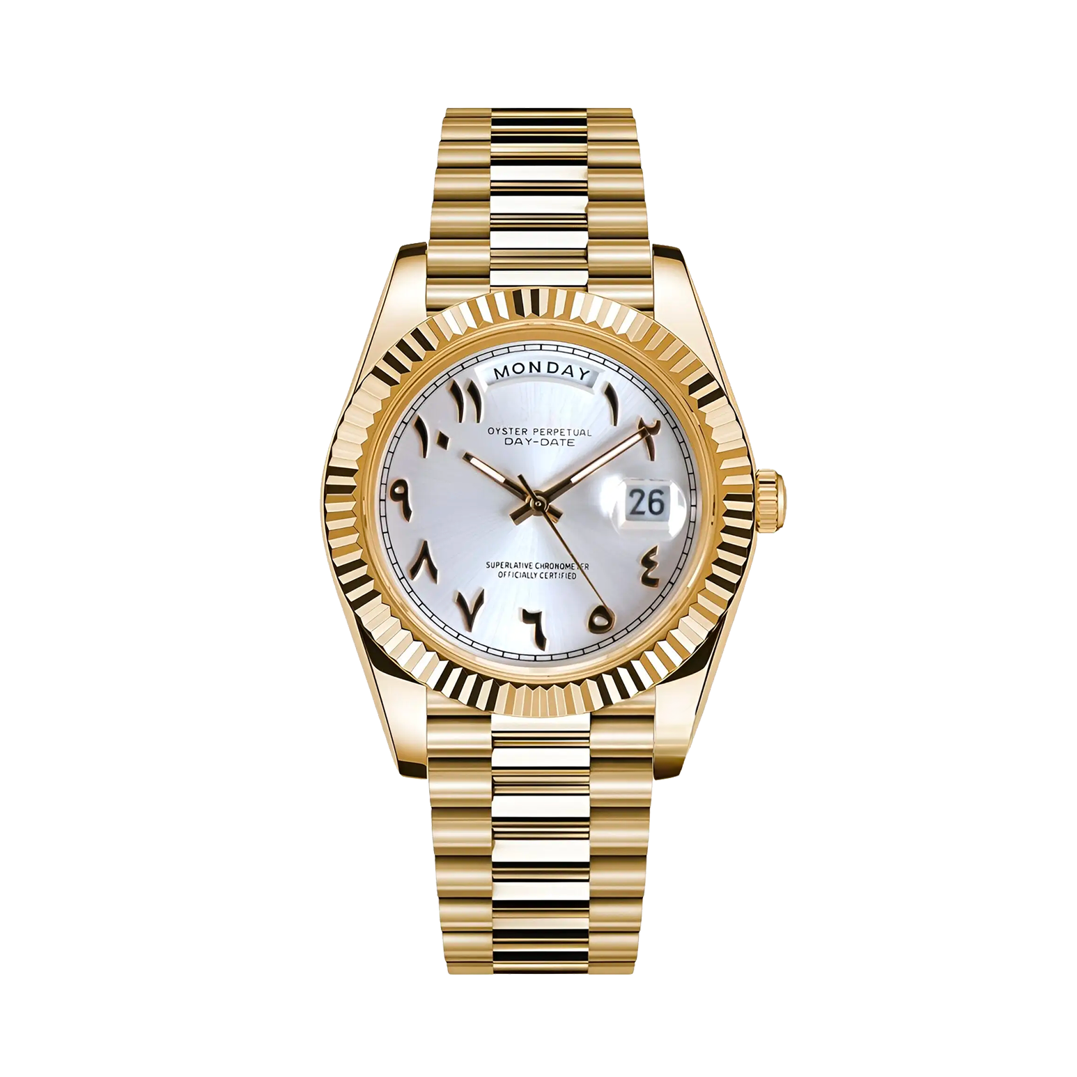Rime | Daydate | Gold White