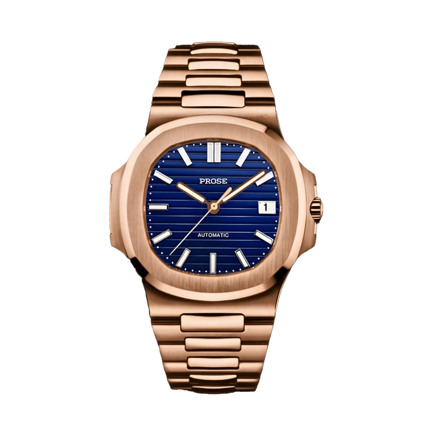 Poeme | Gold Rose | Royal Blue