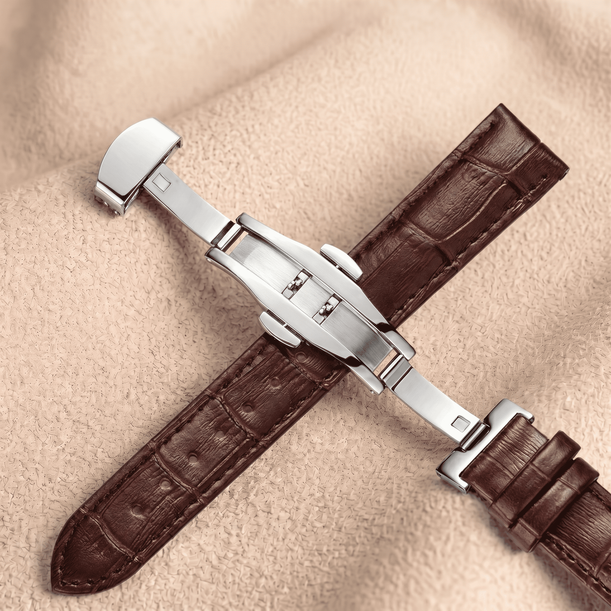 Bracelet Cuir (Imitation Croco)